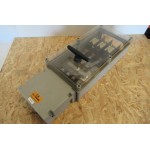 Hoofdschakelaar 250 Ampère + zekeringhouder. Used.